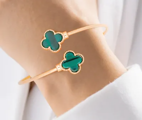 Thumbnail: Clover Open Bracelet