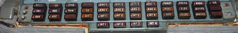 Concorde overhead panel