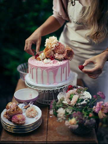 Food Photography in an English Garden