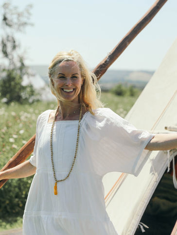 Portrait session for upcoming Yoga Retreat Classes website