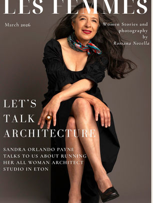 Argentinian Architect Talks About Her Female Run Boutique Studio in Windsor and Eton. Photography by Rossana Novella 