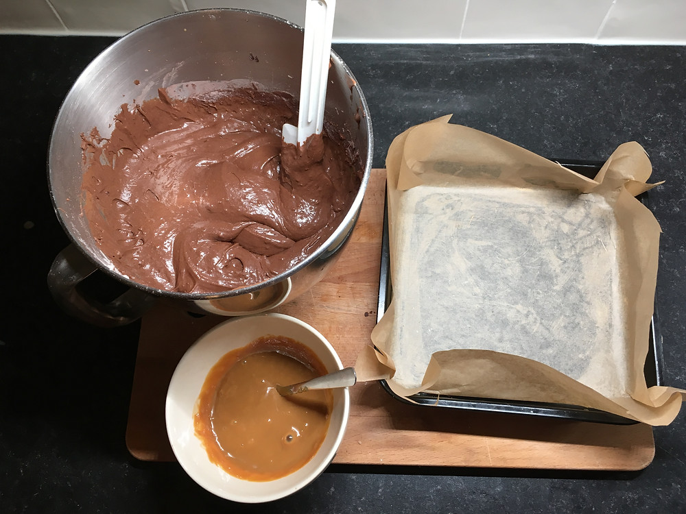 Ready for the pan