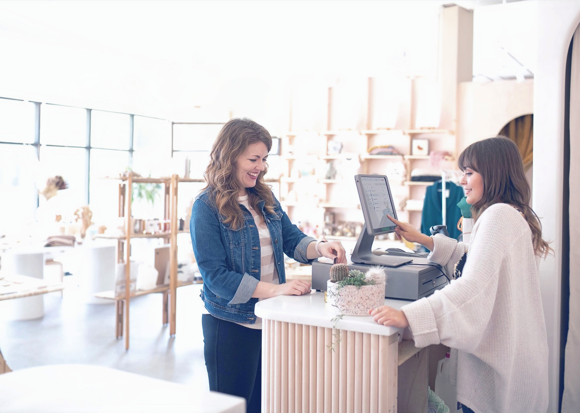 Point of sale register checkout