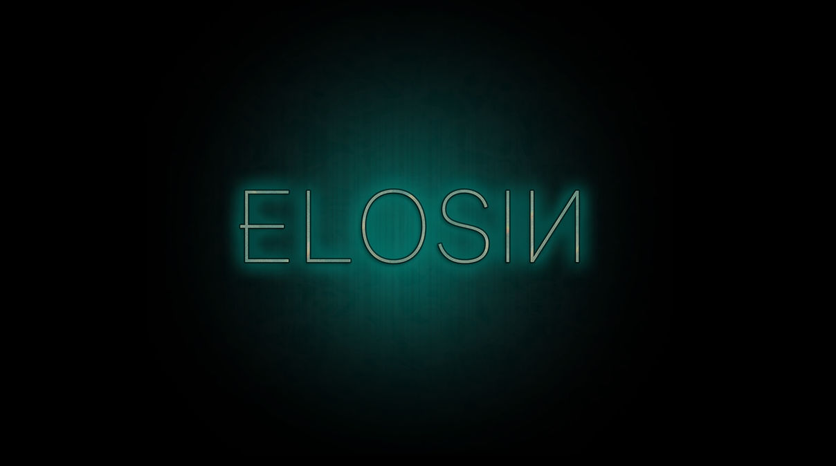 ELOSIN logo with green hazy design that looks like a planet.