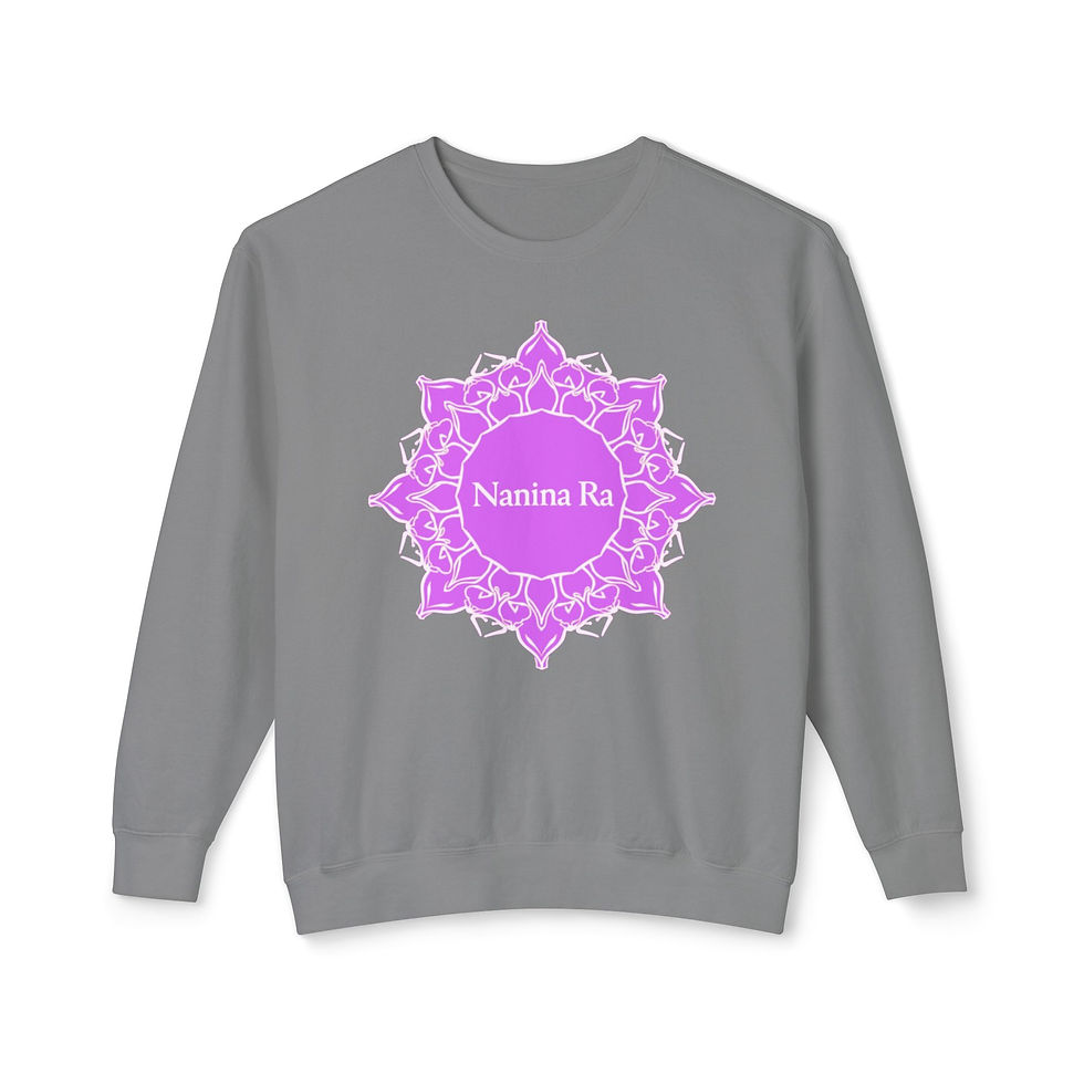 Thumbnail: Spiritual Healing Unisex Crewneck Sweatshirt,