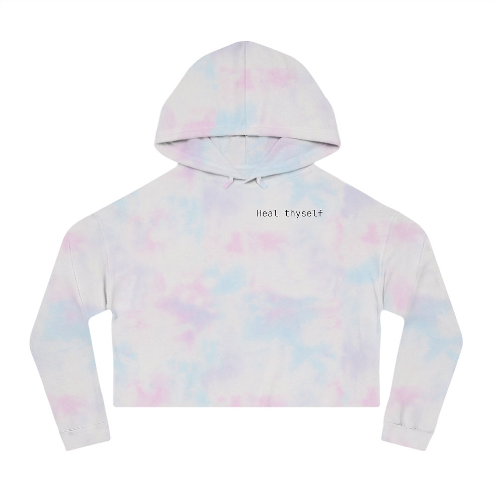 Thumbnail: Women’s Cropped Hooded Sweatshirt