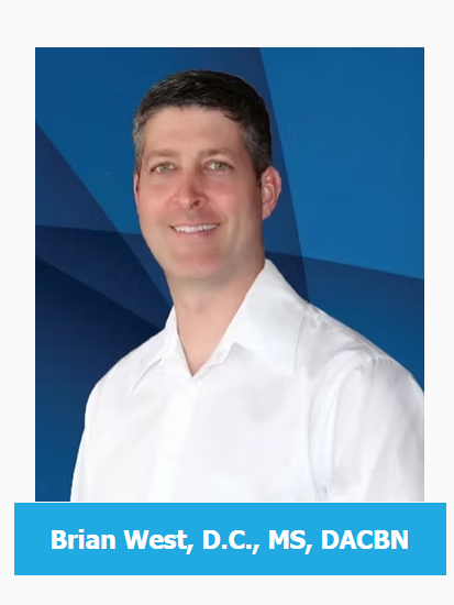 Dr. Brian West's professional photo for his functional medicine practice in Montgomery, AL.