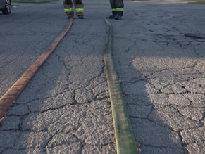The HDS Hose Decon System protects firefighters