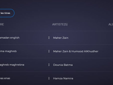 La rubrique Titres sur Zikplay
