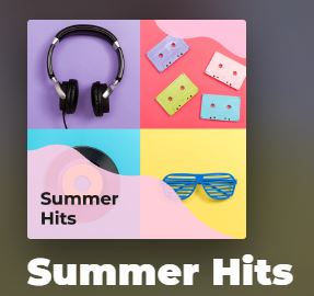 La rubrique Summer Hits