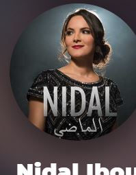 La chanteuse Nidal Ibourk