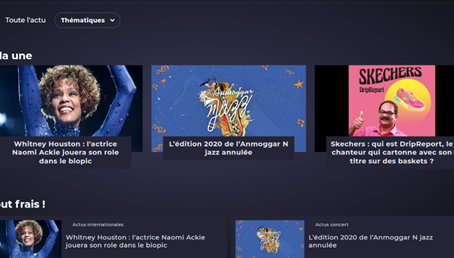 Actu internationale : des articles accessibles sur Zikplay