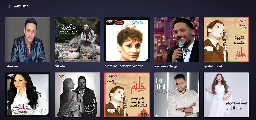 Rubrique Albums de Zikplay