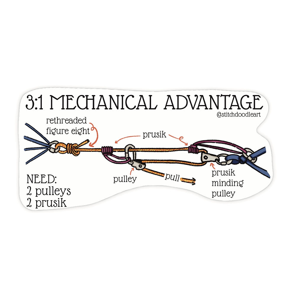 3:1 Mechanical Advantage
