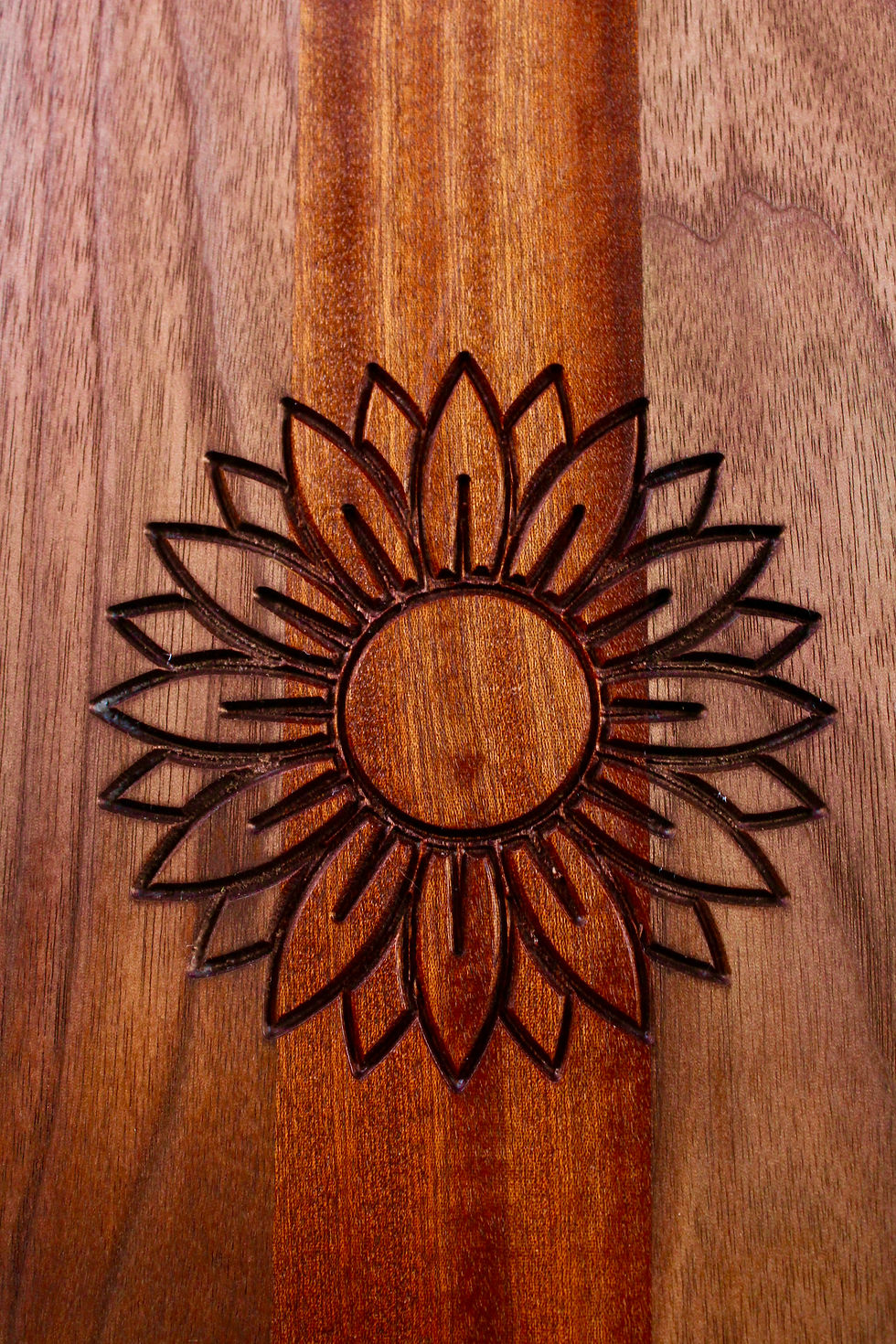Thumbnail: Triple-Threat Cutting Board - "Sunflower"