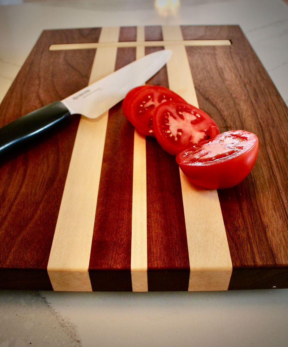 Thumbnail: Triple-Threat Cutting Board - "Sunflower"