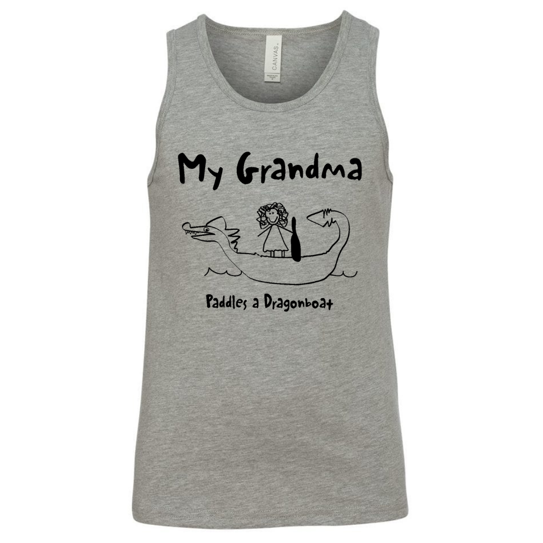 My Grandma Paddles a Dragon Boat Tank