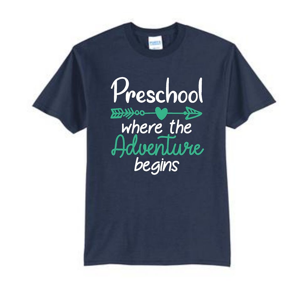 Thumbnail: Adventure Begins Adult Shirt