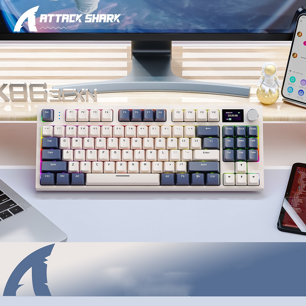 Thumbnail: K86 RGB Bluetooth Wireless Keyboard