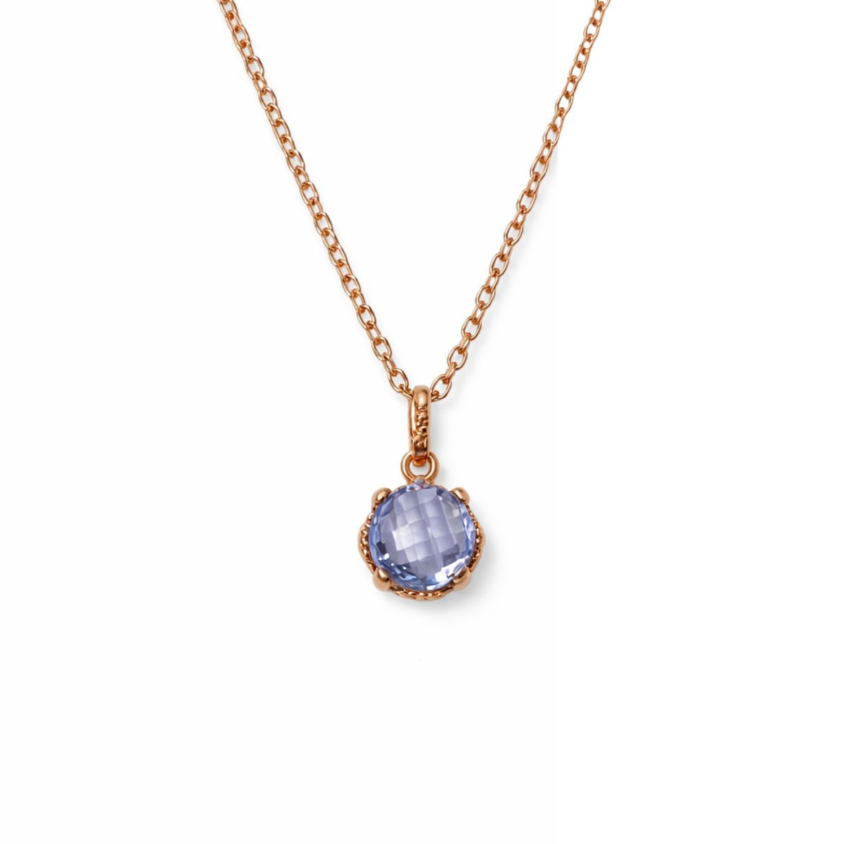 Collana in bronzo con pietre rotonda 12 mm – BRONZART813