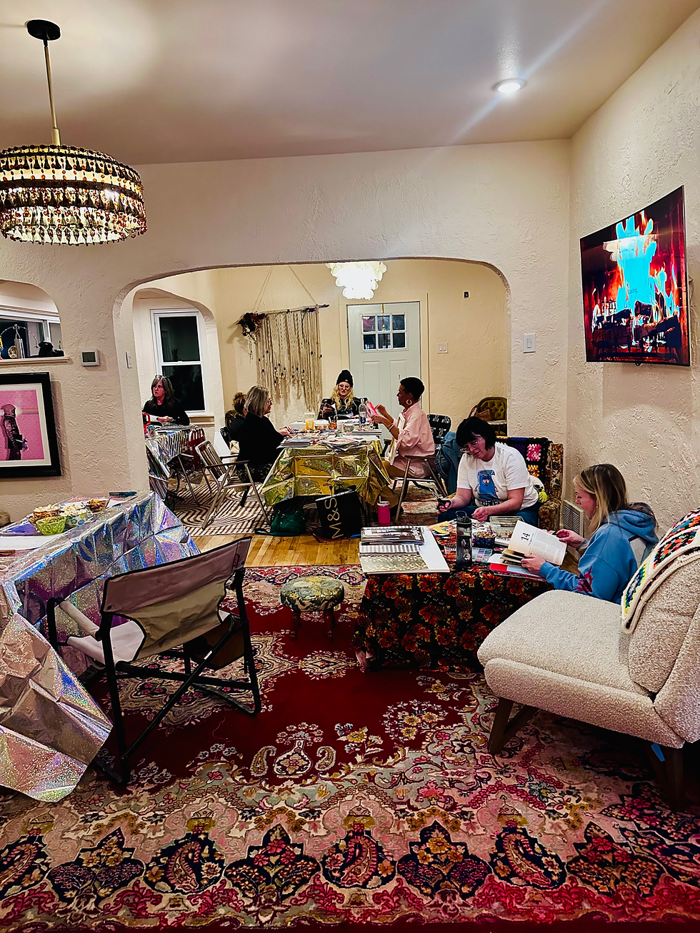 colorful craft night community workshop Des Moines