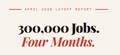 300,000 Jobs Cut in 2026: April Layoff Report & Full Year Tracker (Redundancy Report - April 2026)