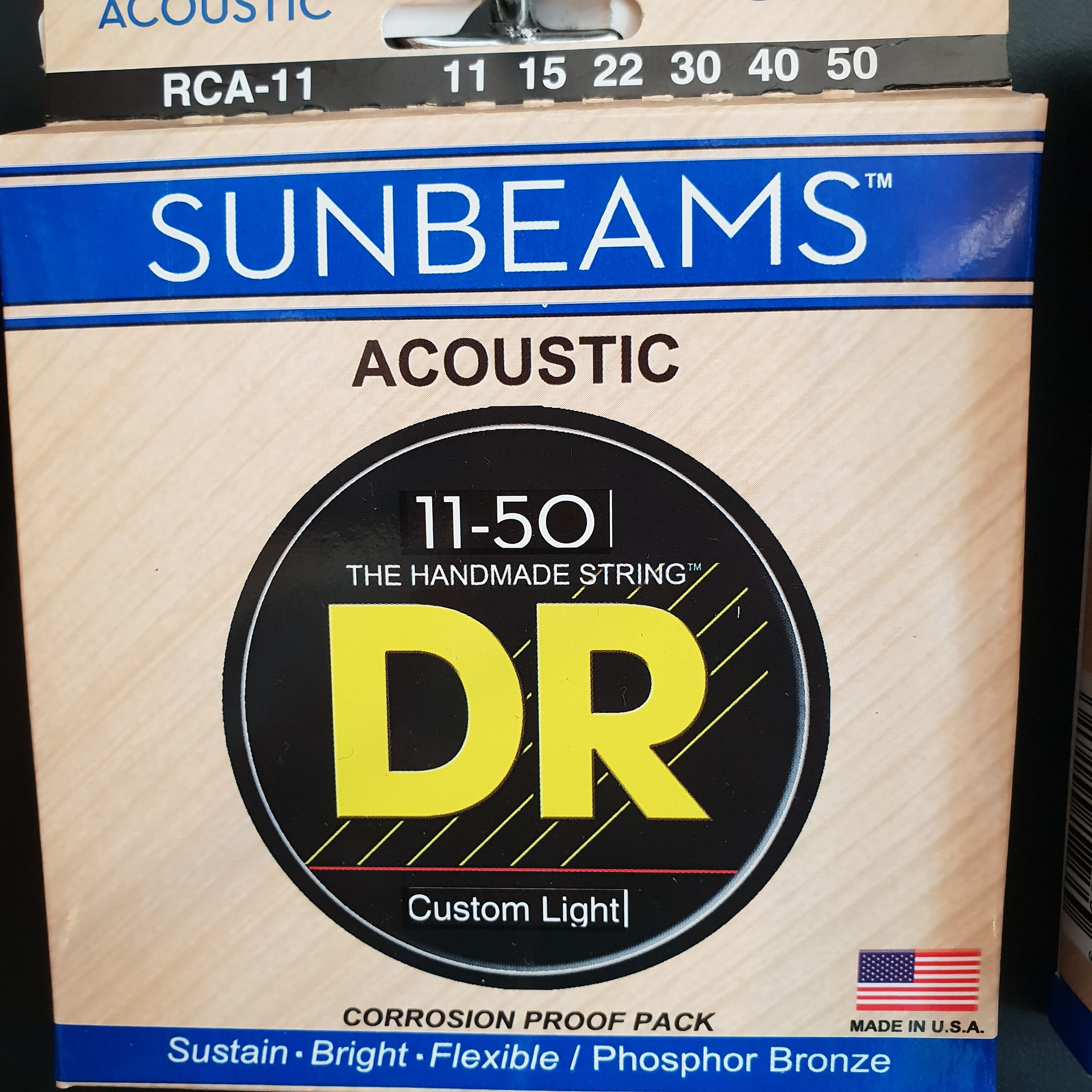 DR Sunbeams Custom Light .011 - .050