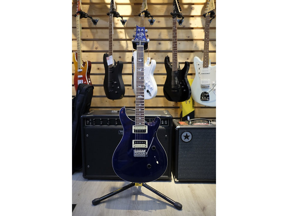 PRS SE Standard translucent blue