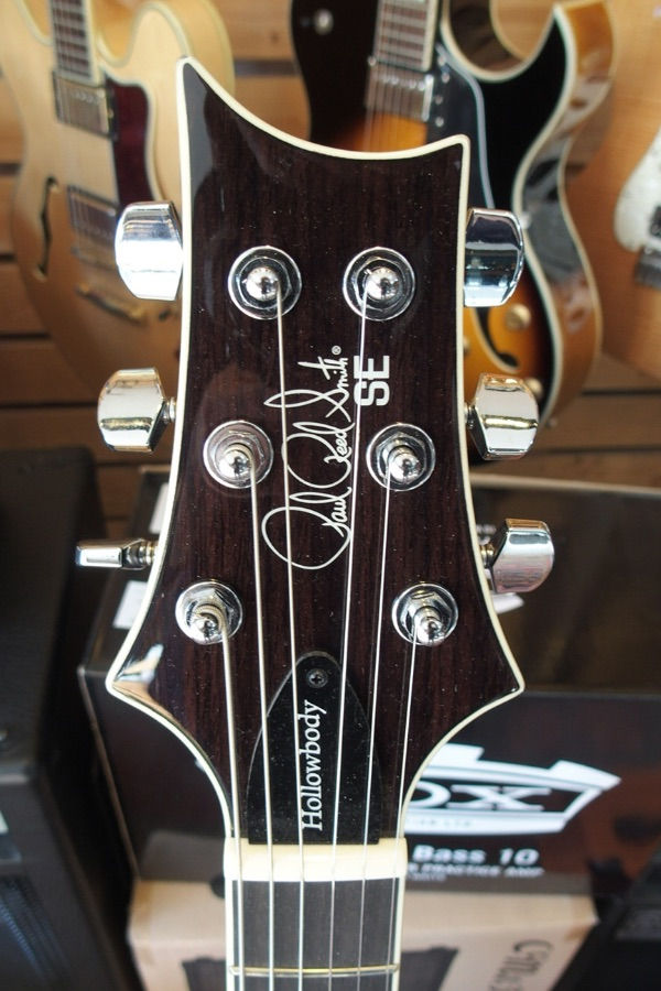 Miniatura: PRS SE Hollow Body chearcoal burst