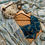 Thumbnail: Classic Blue Colour Digital Printed Party Wear Saree