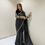 Thumbnail: Black Colour Party Wear Velvet Designer Saree