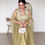 Thumbnail: Function Wear Japan Satin Silk Drepe Dhoti With Shrug Like Western Wear