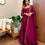 Thumbnail: Beautiful Pink Colour  Sequence With Embroidery Work Gown With Dupatta