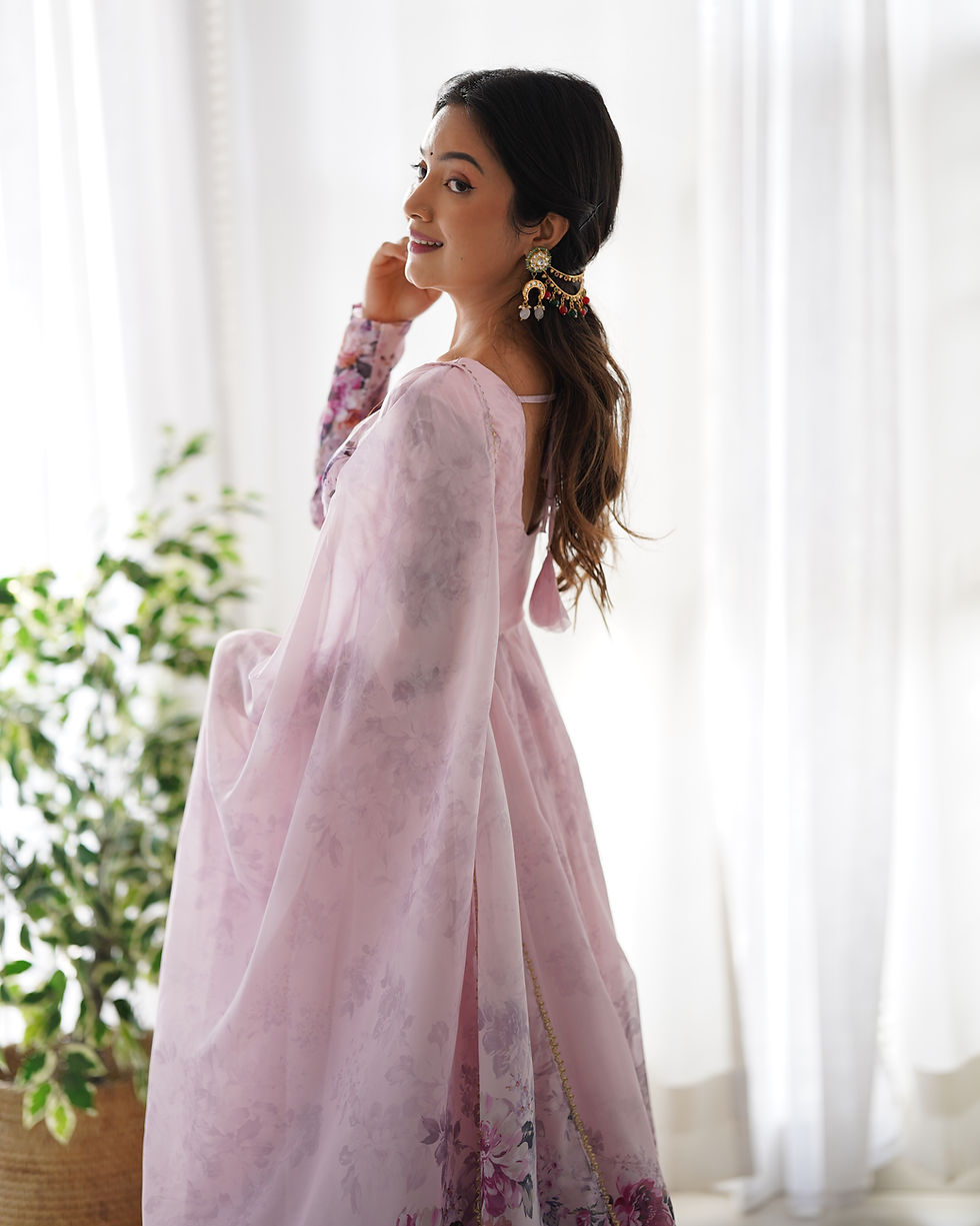 Pink Color Anarkali Suit