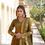 Thumbnail: Green Colour Designer Wedding Wear Embroidery With Sequence Work Long Gown