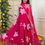 Thumbnail: Pink Color Georgette Digital Printed Long Gown