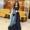 Thumbnail: Navy Blue Colour Sequence Work Wedding Lehenga Choli