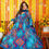 Thumbnail: Amazing Royal Blue Colour Digital Printed Wear Long Dress