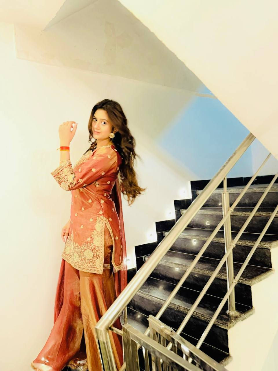 Thumbnail: Designer Sharara Suit