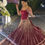 Thumbnail: Heavy Maroon Colour Beautiful Bridal Lehenga Choli For Women