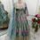 Thumbnail: Designer Sky Blue Colour Maslin Silk Digital Printed Long Dress