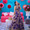 Thumbnail: Blue Colour Digital Printed Heavy Designer Embroidery Work Lehenga