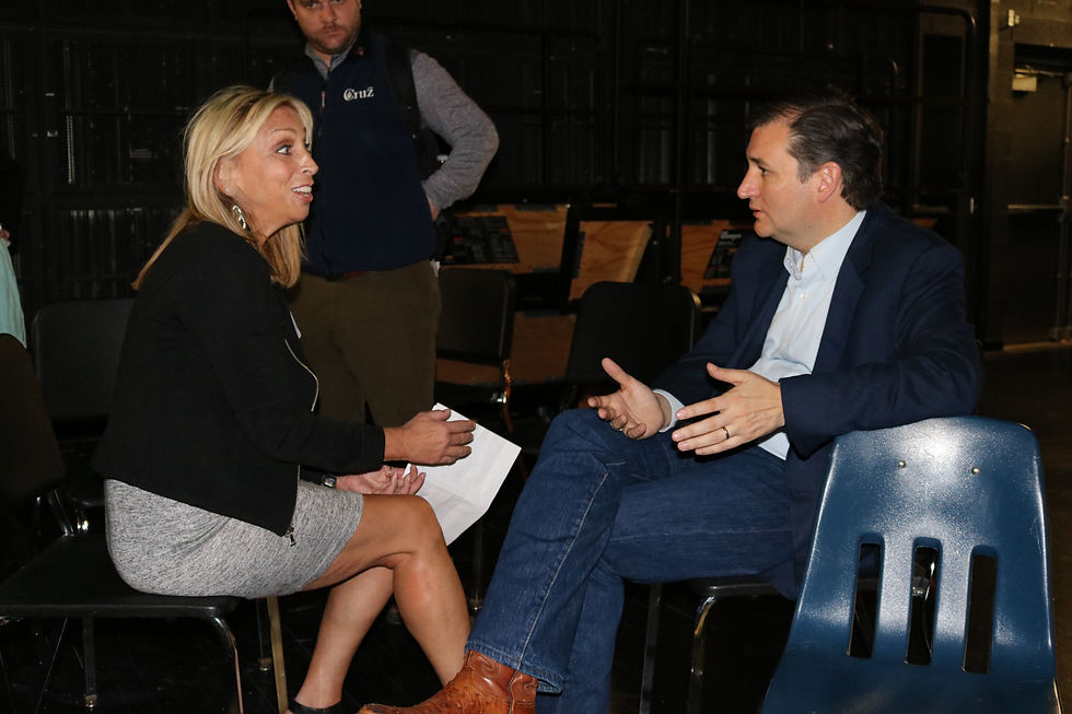 Rose and Sen. Cruz by Molly Mitchell