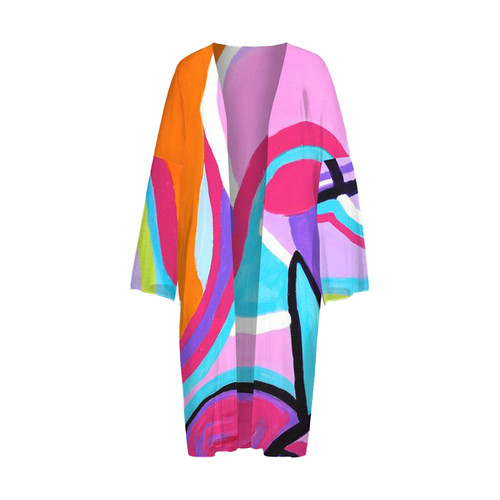 Long-Sleeved Kimono 