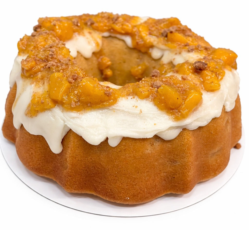 Peach Cobbler Bundt Cake