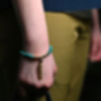 Turquoise & Gold Tassels Bracelet | 6mm