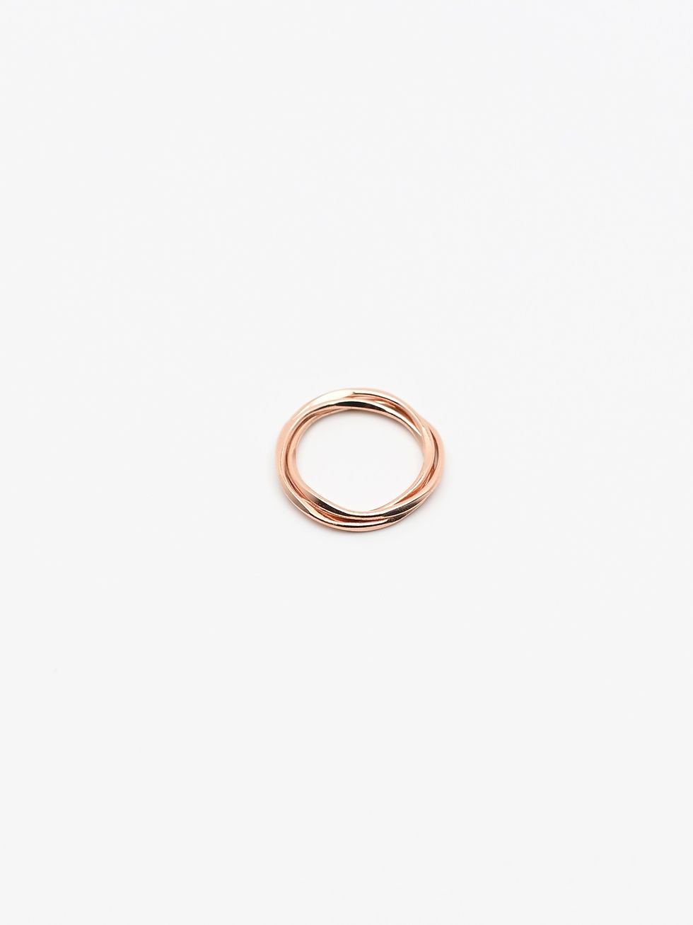 Thumbnail: Trinity Rose Gold Ring