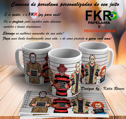 CANECA DE PORCELANA PERSONALIZADA
