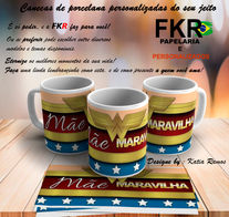 CANECA DE PORCELANA PERSONALIZADA