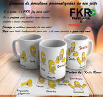CANECA DE PORCELANA PERSONALIZADA